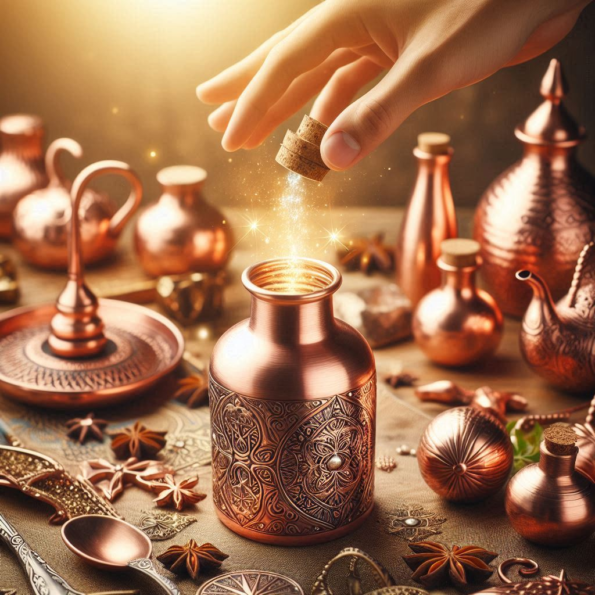 copper water bottles  myths