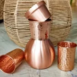 Copper Matka Bedside Pot Giftset