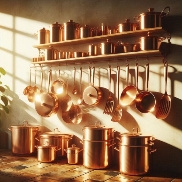 Copper Cooking vessels