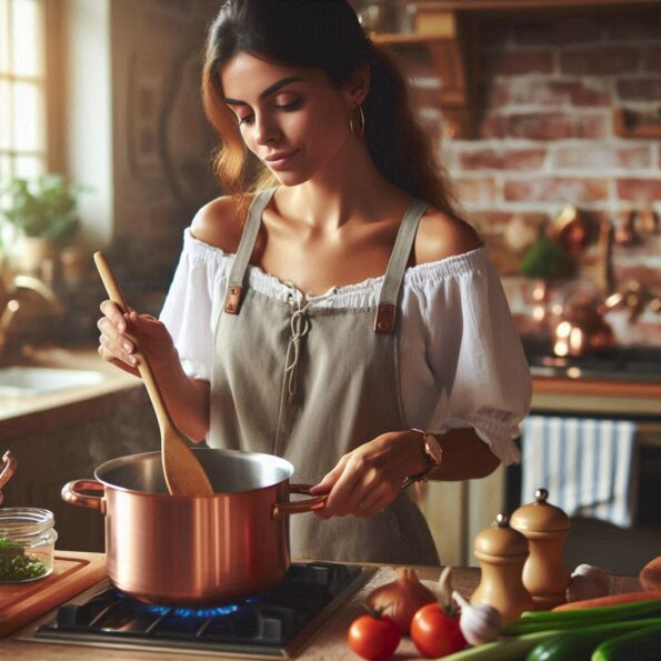 Copper Cookware Essentials Copper Saucepan