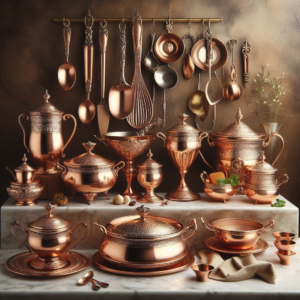 Elevate Your Dining Experience with Stylish Copper Tableware