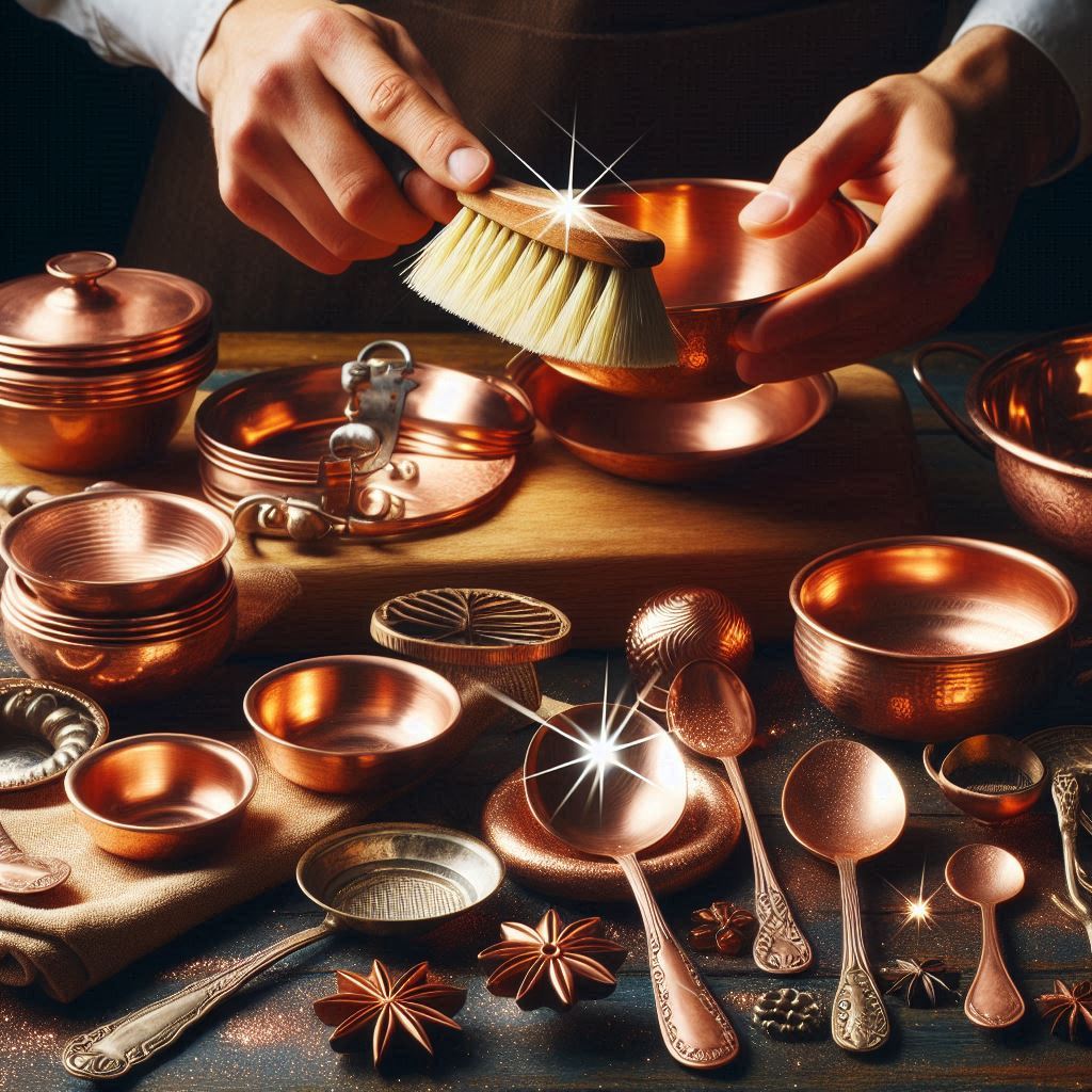 Shine Bright Polishing Your Copper Utensils